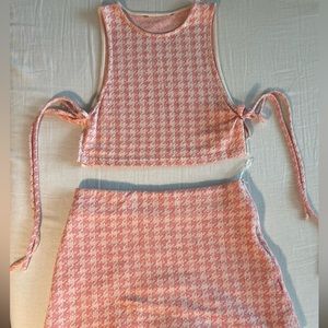 Zara Two Piece Pink - Size Small